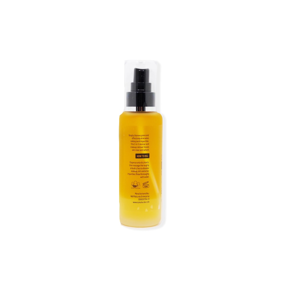 Deep Cleansing Oil AA Naturals bottle side view